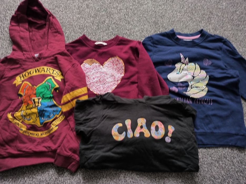 Bluzy dziewczęce 122 128