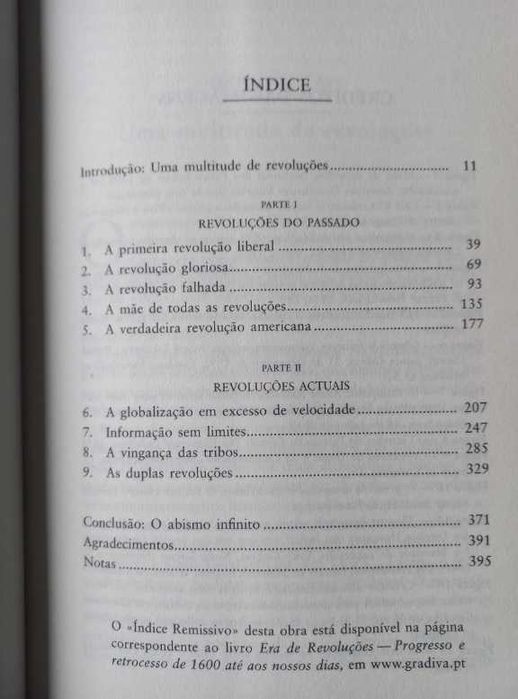 Era de Revoluções - Fareed Zakaria (Progresso e retrocesso de 1600 até aos nossos dias)