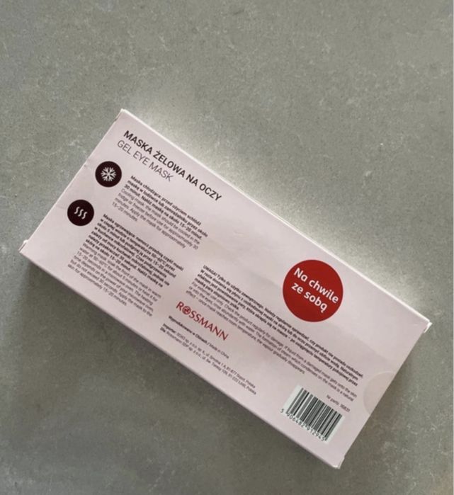Maska żelowa na oczy Rossmann