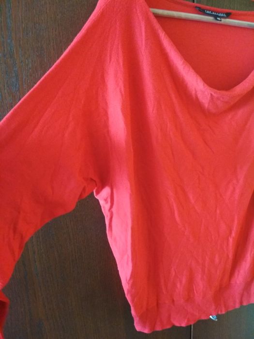 Top Secret, czerwony sweter, r. 46