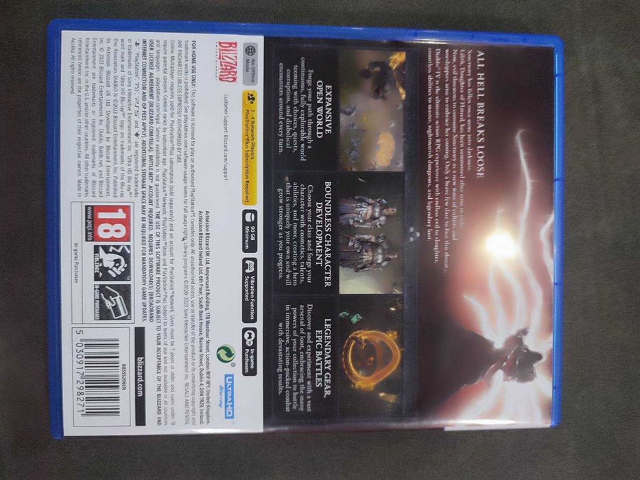 Продам диск Diablo IV для PS5