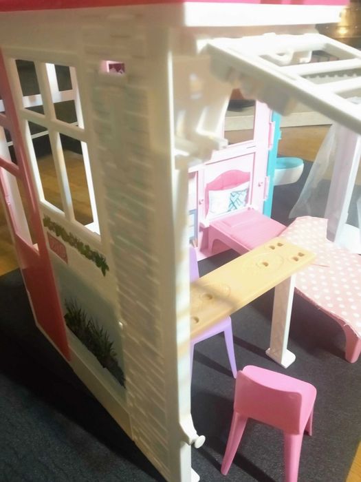 Natal - Casa de bonecas da Barbie divisões totalmente equipadas
