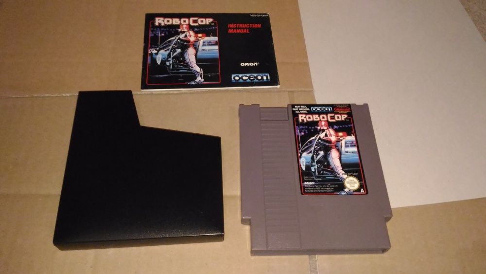 Jogos NES Nintendo - Double Dragon & Robocop