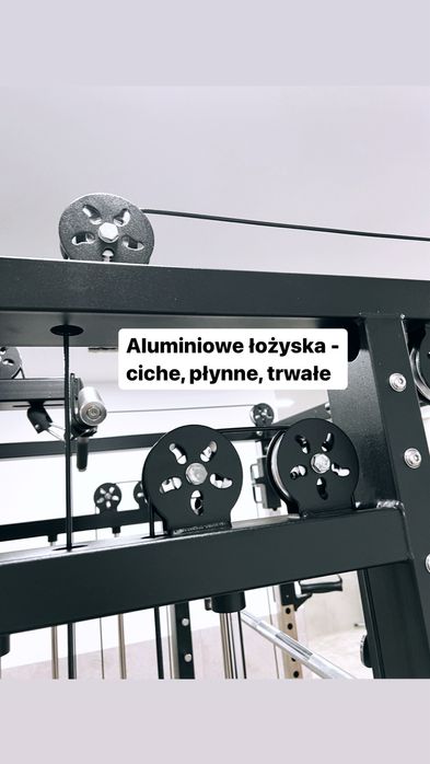 Wielofunkcyjny atlas Krypton XF405 z 3 stosami po 120kg, DOSTĘPNY