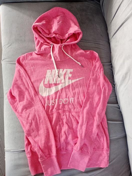 Bluza dresowa sportowa damska Nike różowa S/M