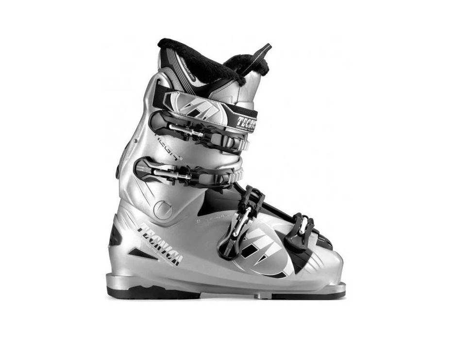 Гірськолижні черевики tecnica mega+ 6 comfortfit silver-black 28,0