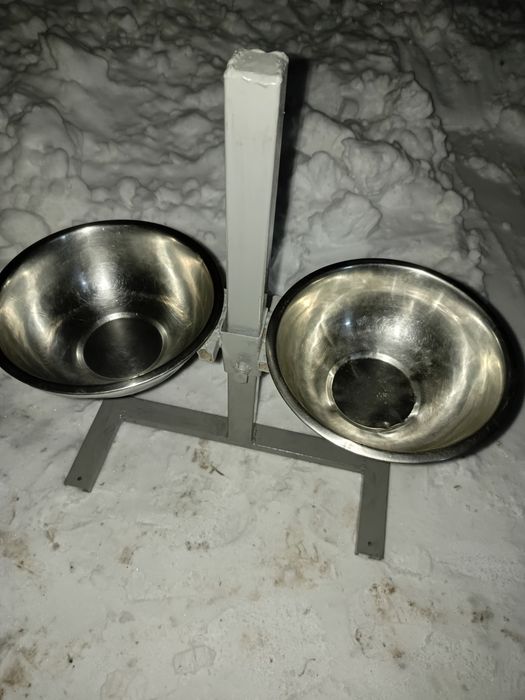 Миски для собак на штативе