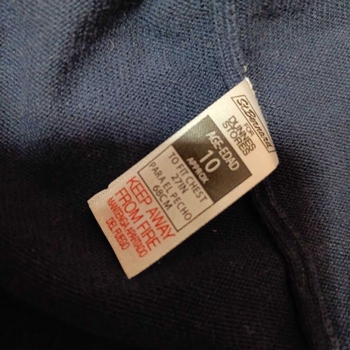 Granatowy sweterek dla dziewczynki r.140/146