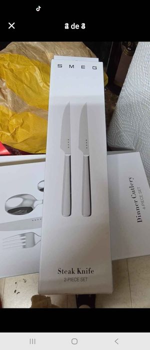 Talheres smeg venda/ troca
