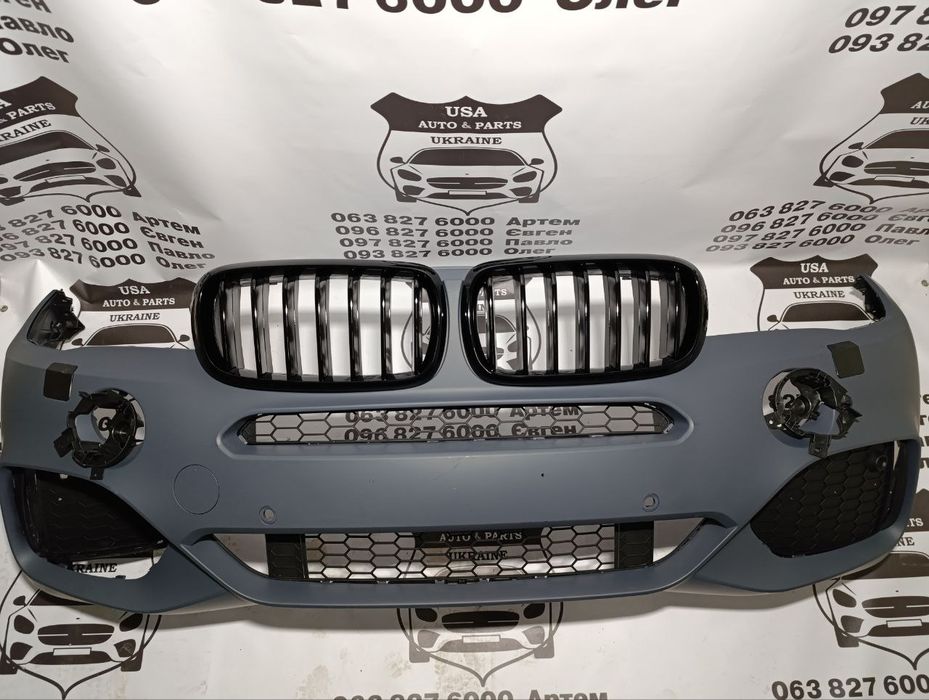 BMW X5 Сет бамперів у зборі (перед та зад) 2014-18