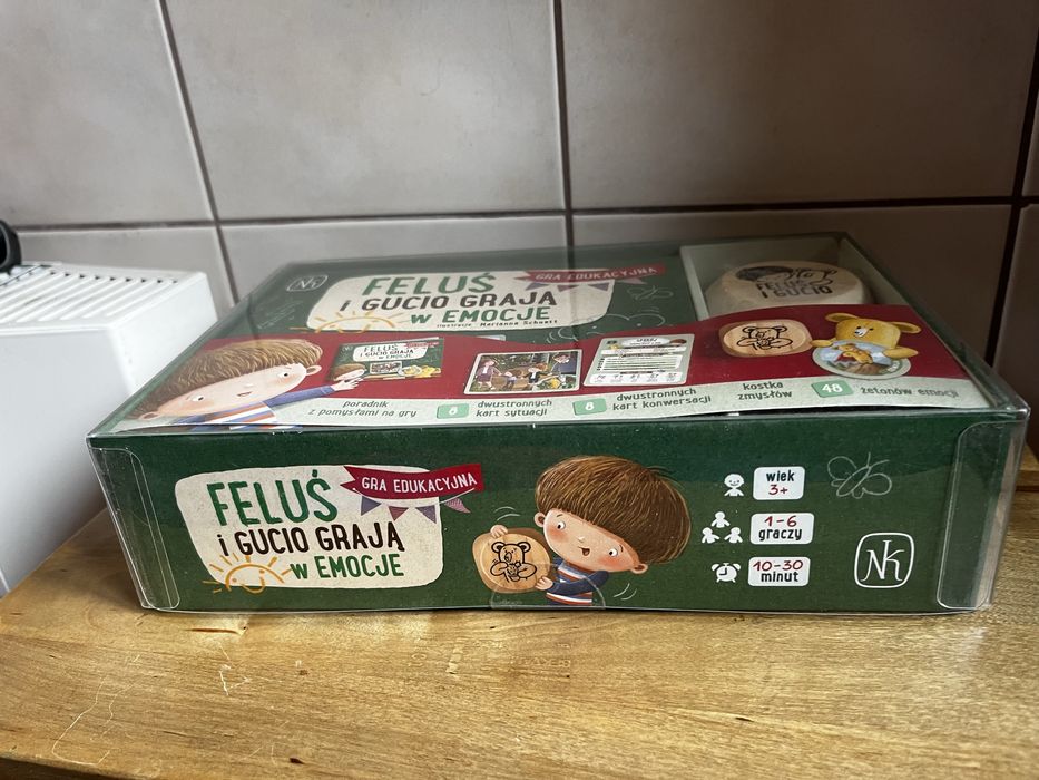 Feluś i Gucio grają w emocje zabawka edukacyjna