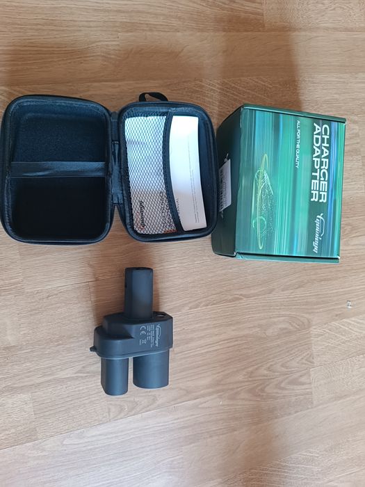 Адаптер перехідник ccs2 tesla nacs Тесла переходник