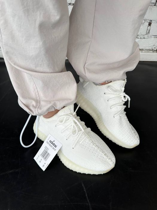 Розпродаж! Adidas Yeezy Boost 350 White білі кросівки 44 (28) адідас