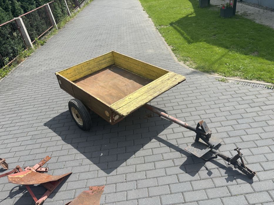 fortschritt e930 + przyczepka + akcesoria