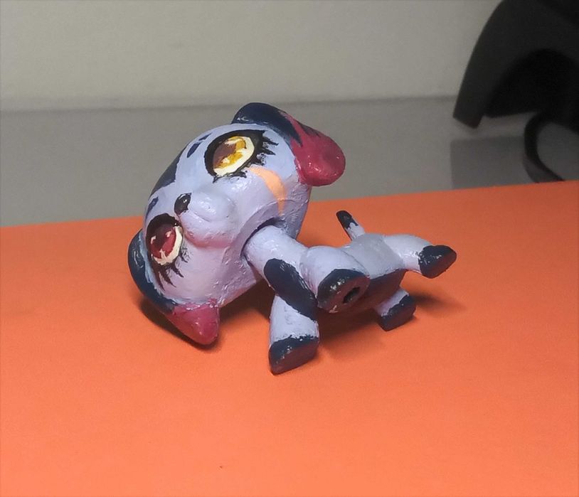 LPS custom jamnik shorthair  dog spaniel collie na zamówienie