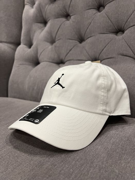 Кепка унісекс Air Jordan U Club Cap Us Cb Wsh Jm White HQ1963-100 біла