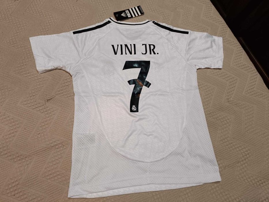Camisola criança Vinicius VINI JR. Equipamento REAL MADRID | NOVO