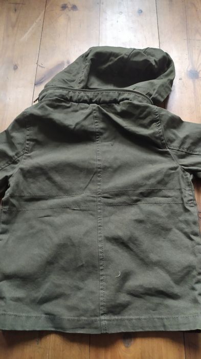 Parka kurtka zielona moro smyk nowa 92 cool club