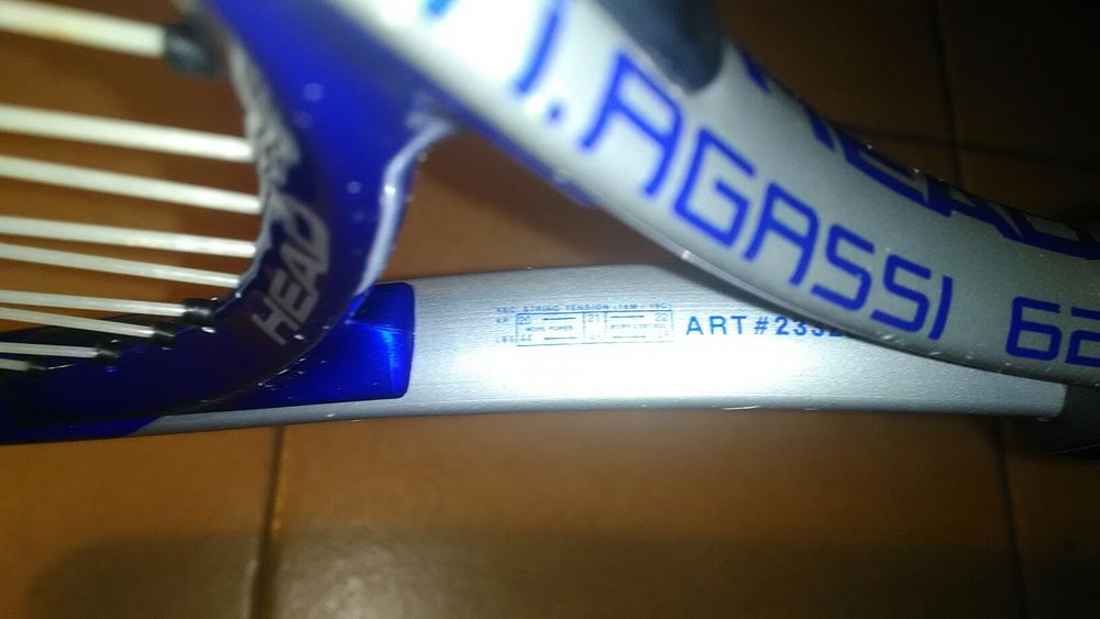 Raquete head agassi 62