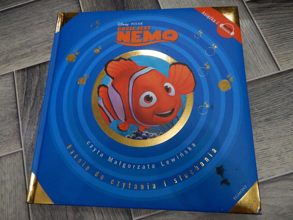Egmont DISNEY KSIĄŻKI i AUDIOBOOKI Król Lew, Aladyn, Gdzie jest Nemo