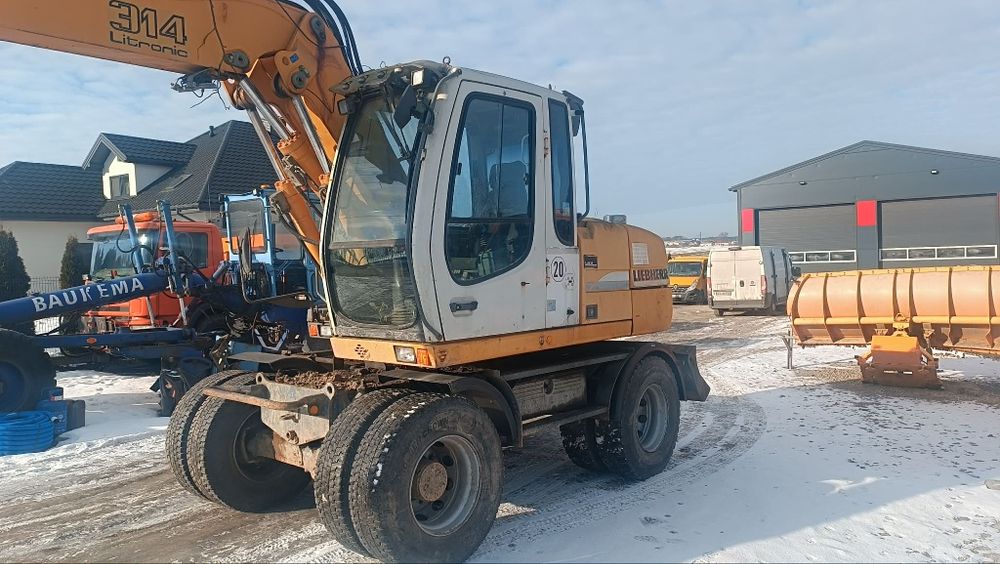 Liebherr 314 koparka kołowa