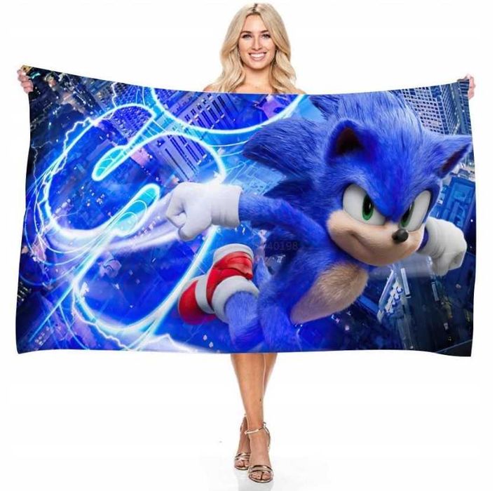 Ręcznik kąpielowy dla dzieci i dorosłych SONIC