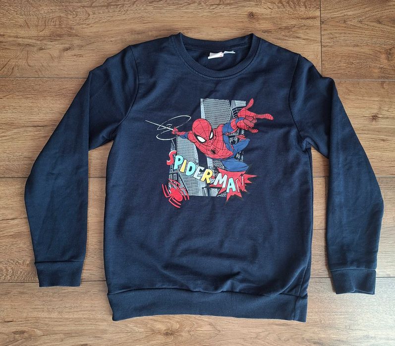 Bluza chłopięca z długim rękawem Spiderman 134/140