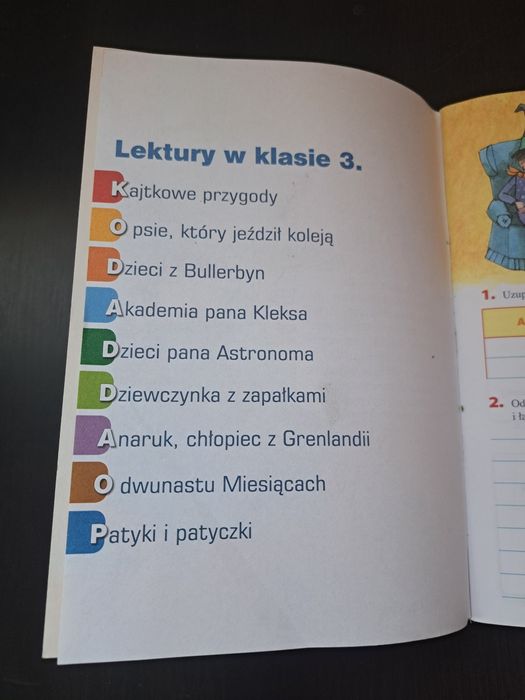 Lektury kl.3 zeszyt ćwiczeń WSiP - nowe