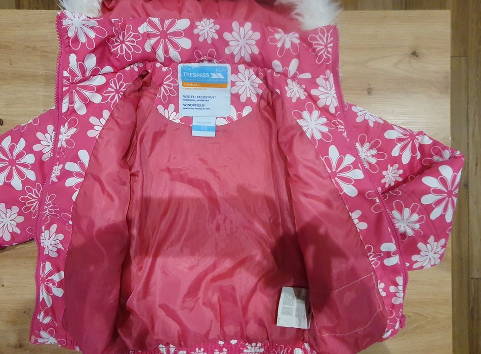 Kurtka Trespass 110/116 dziewczynka