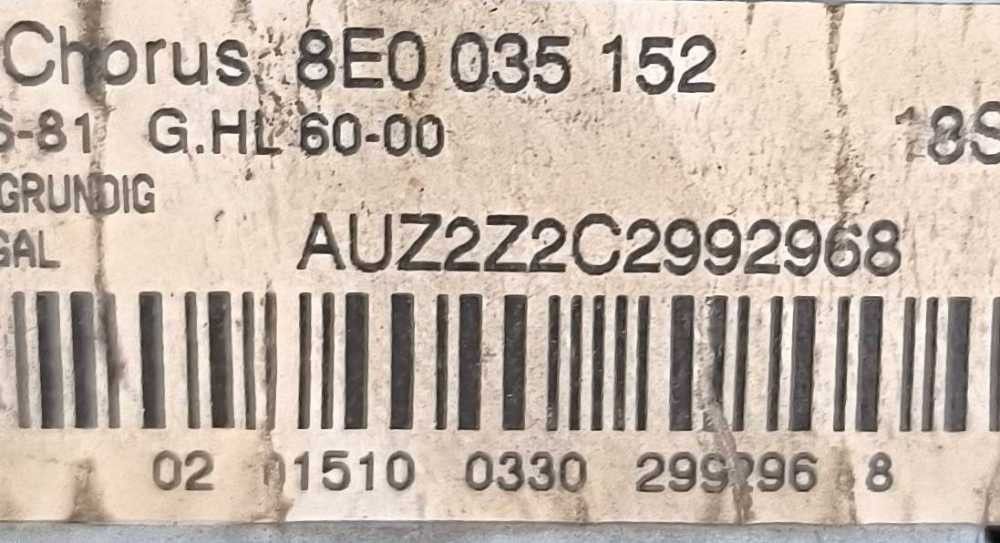 Rádio / Auto Rádio AUDI A4 B6 (8E2) ano 2000