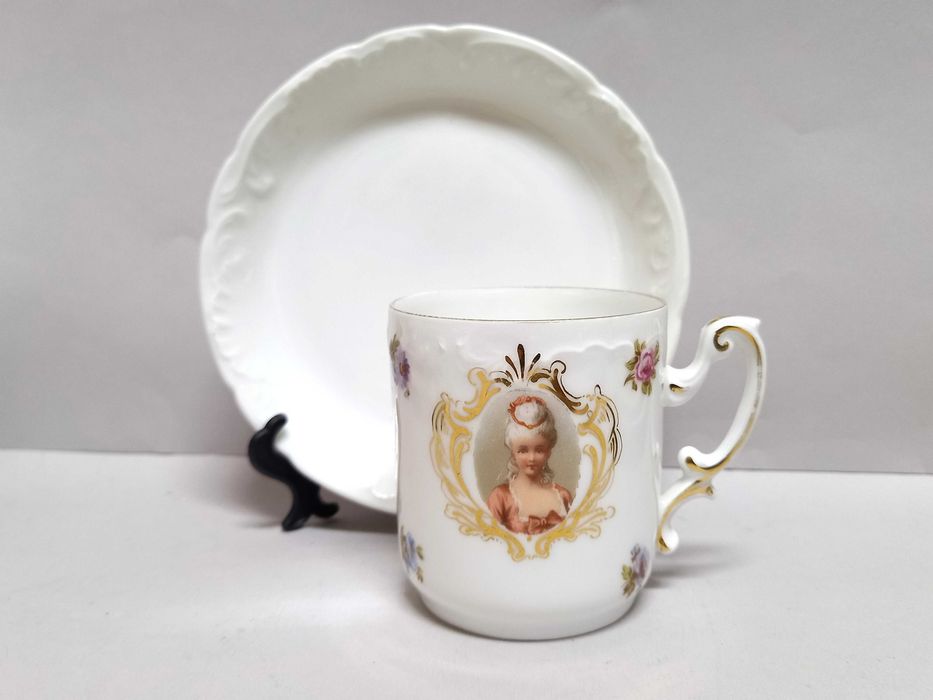 Secesyjna filiżanka, RC Rosenthal Louis XIV, przed 1906