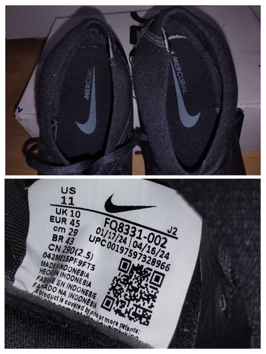 Buty piłkarskie turfy 45 Nike Mercurial Air Zoom Superfly 10 TF
