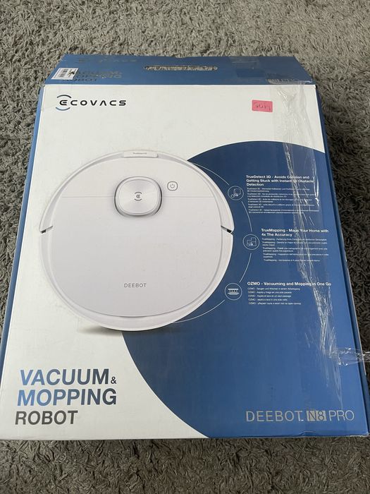Робот-пилосос з вологим прибиранням ECOVACS DEEBOT N8 pro