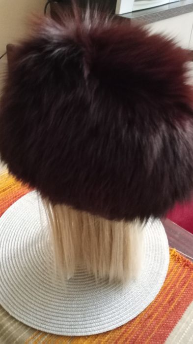 Czapka futrzana lis