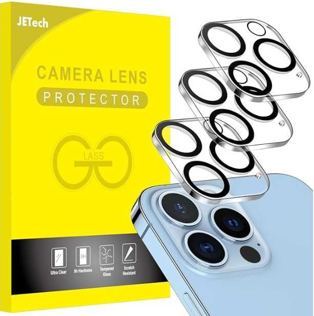JETech Protetor de lente iPhone 13 Pro (3uni)