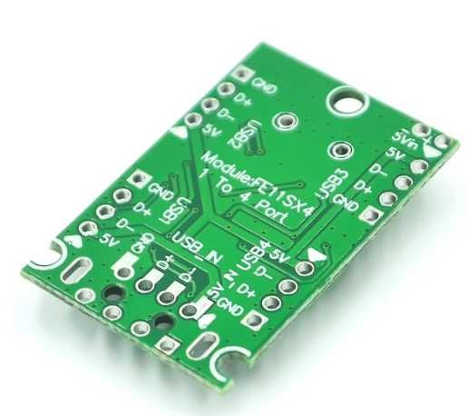 Модулі USB 2.0 HUB 4 порти FE1.1S (DIY, OpenIPC, raspberry pi)