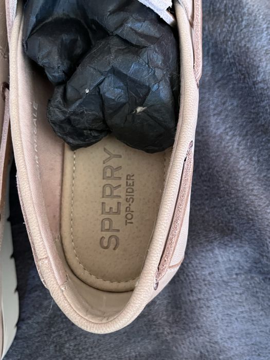 Мокасины фирмы SPERRY,кожанные,36-37,новые