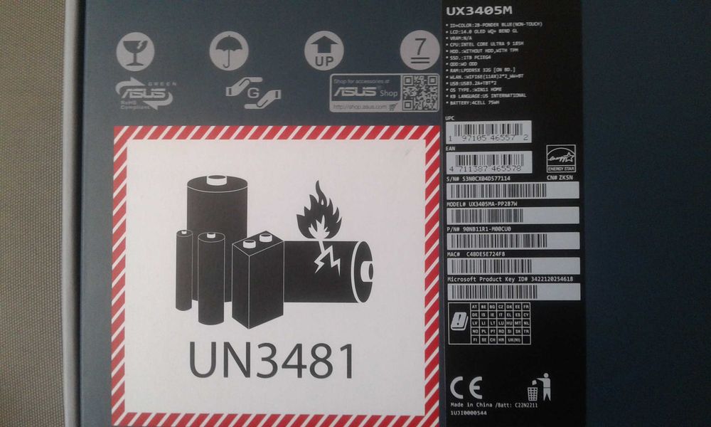 Laptop Asus Zennbook Nowy!!!