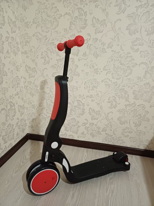 Дитячий трансформер BEBEHOO 5в1: біговел, самокат, велосипед