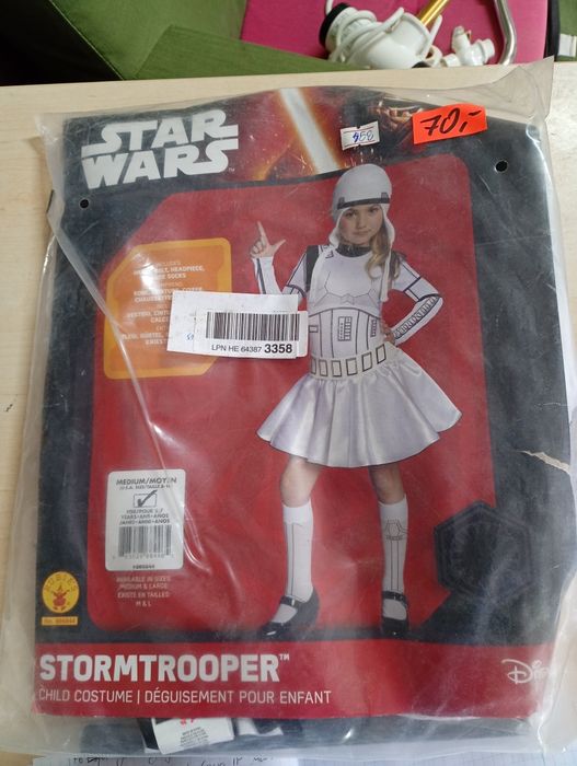 Kostium Szturmowiec Star Wars – Disney – Rozmiar M/L (5-7 lat)