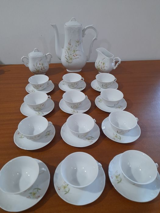 Conjunto de chá e café vista alegre