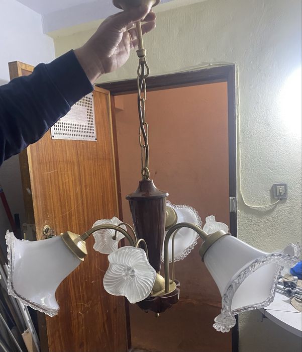 Candeeiro antigo recuperado