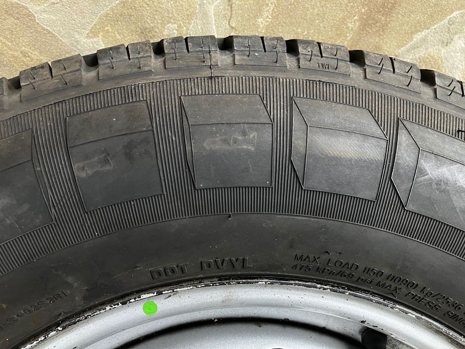 Запаска  Crafter Т6 Т5 r16 стан нової