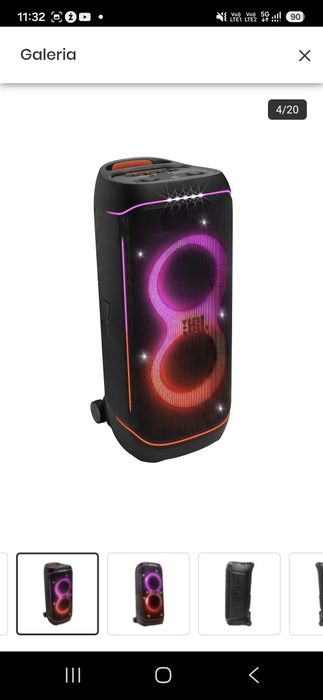 Tani Wynajem JBL PartyBox 720 (800W) Katowice | Dowóz 30km