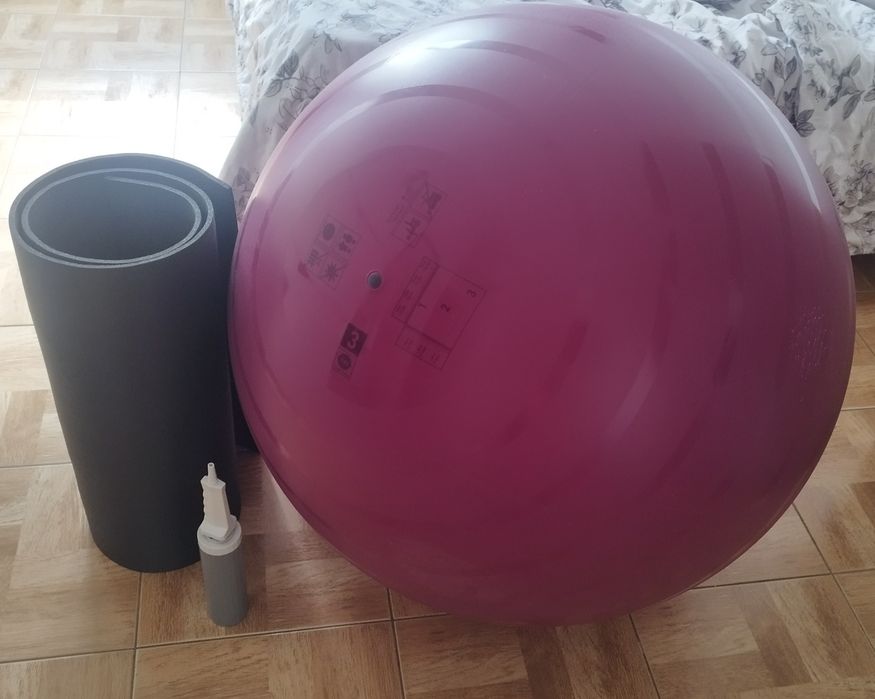 Itens de ginástica.