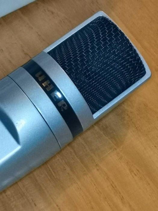 Mikrofon UHER M534 jak nowy pudełko, statyw