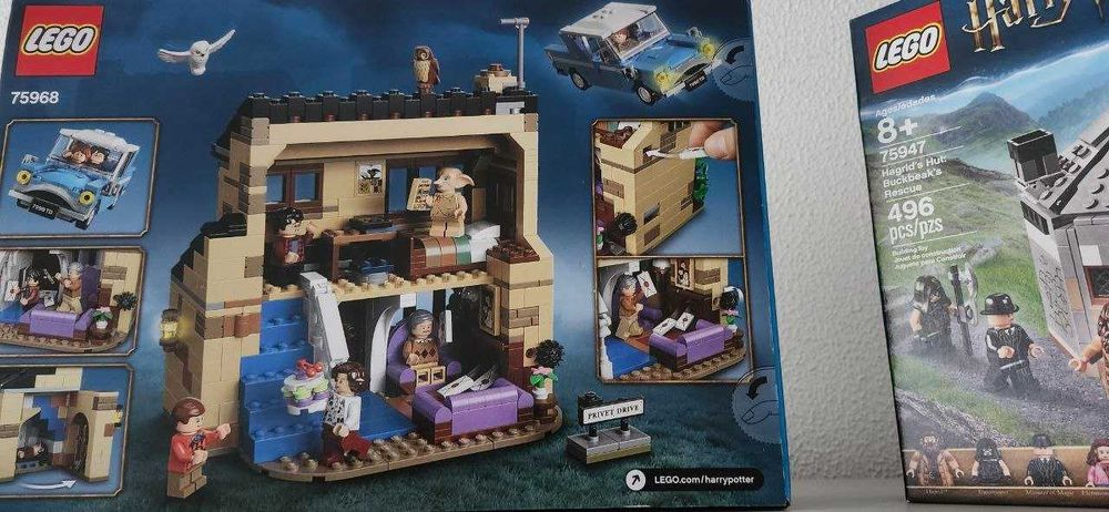 Lego Harry Potter Privet Drive(New unopened) + Hugrids Hut