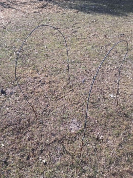 Arco para estufins hortícolas