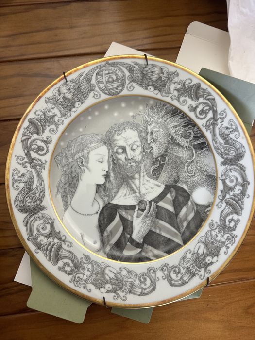 Conjunto de pratos luis de camões vista alegre