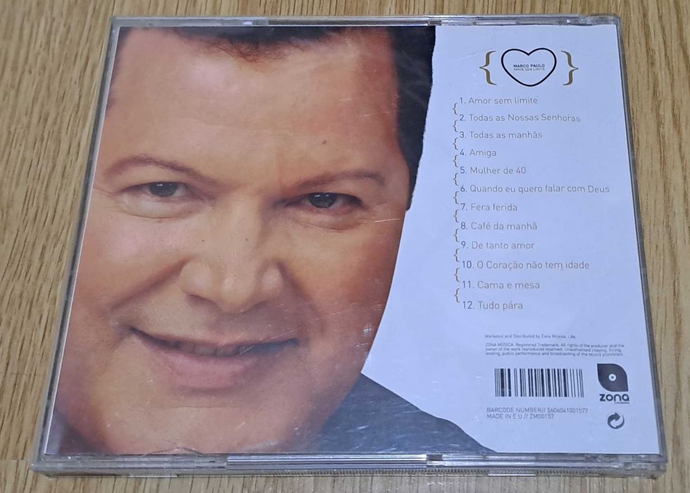 CD Marco Paulo - Amor sem limite